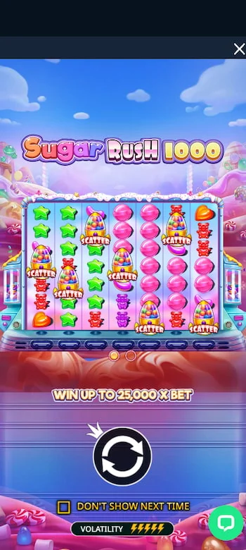 Sugar Rush 1000 Screenshot 2